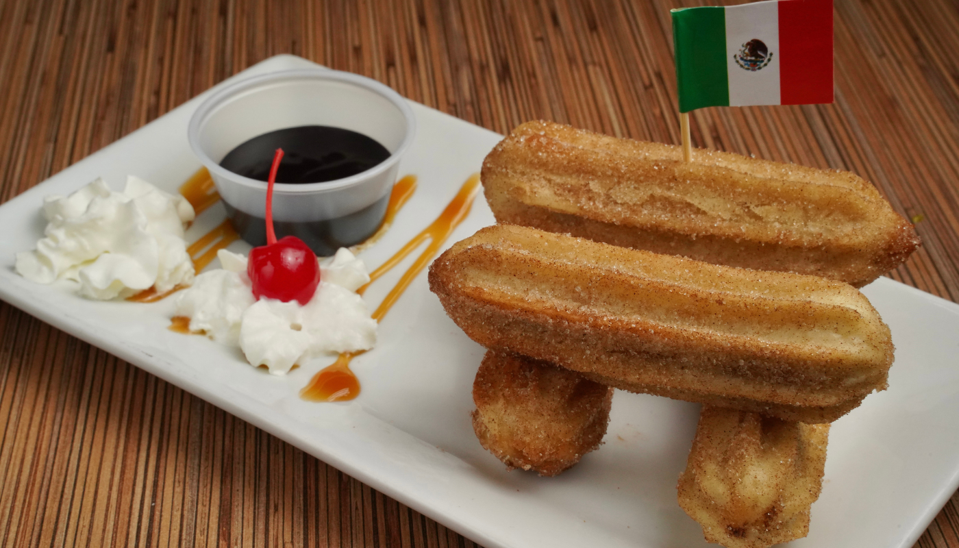 Churros con Dulce de Leche